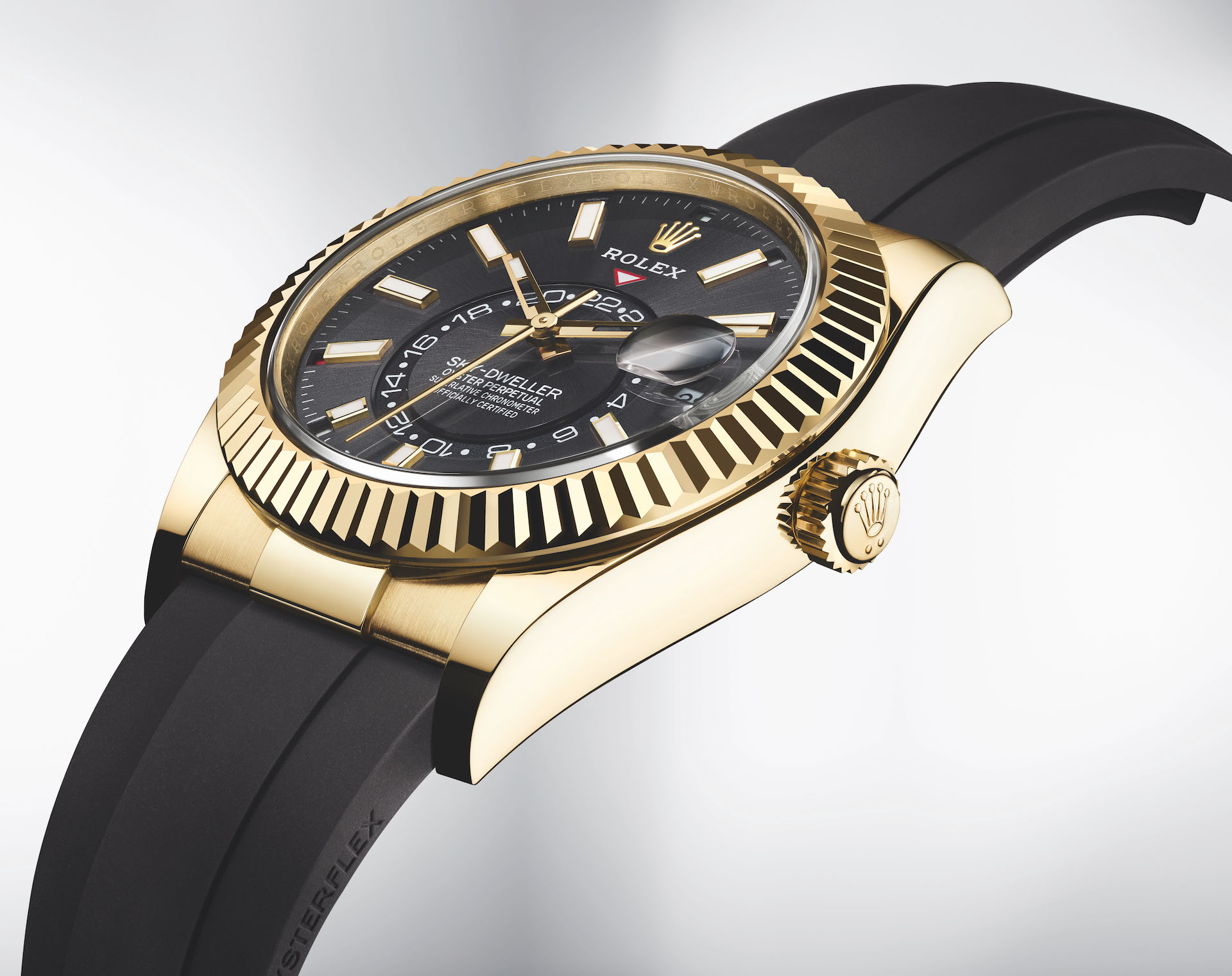 Hands-On: Rolex Sky-Dweller Watch On Oysterflex Bracelet Hands-On 