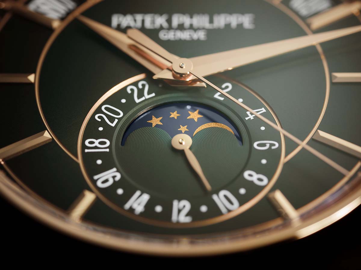 Bản tham khảo lịch hàng năm của Patek Philippe.  5205 là chiếc đồng hồ chuyển tiếp cuối cùng cho mùa thu