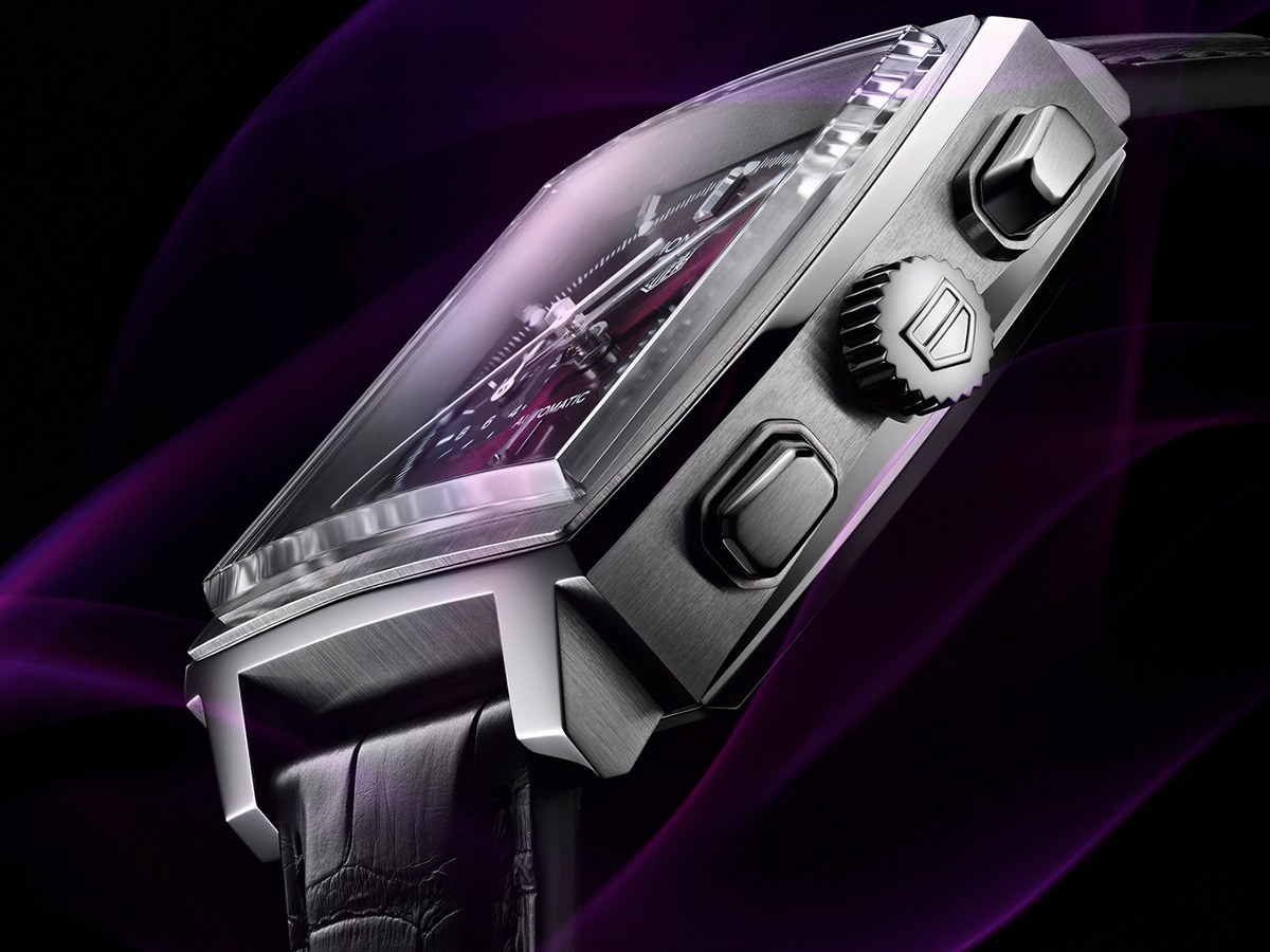 Giới thiệu TAG Heuer Monaco Purple Dial
