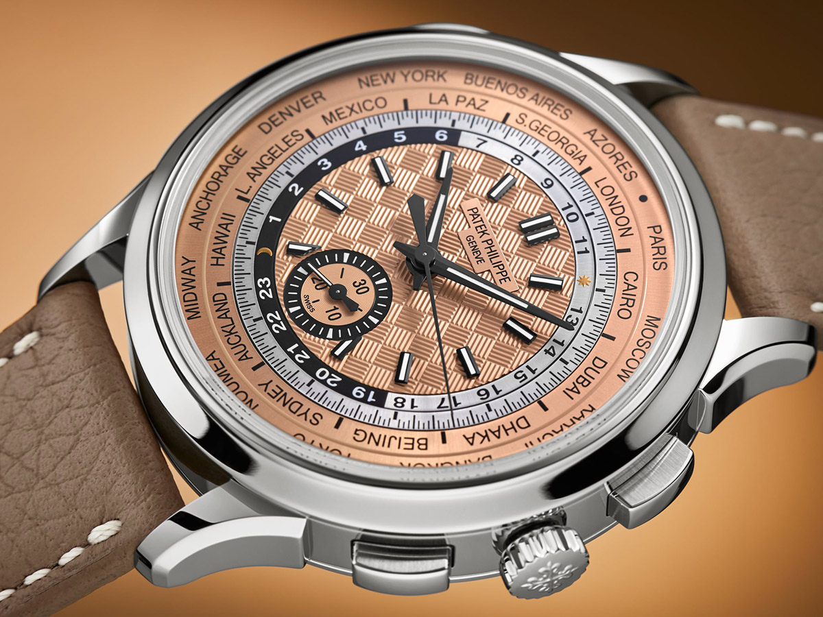 Đồng hồ của tuần: Patek Philippe Ref. 5935A-001 Đồng hồ bấm giờ quay ngược thời gian thế giới tự lên dây cót