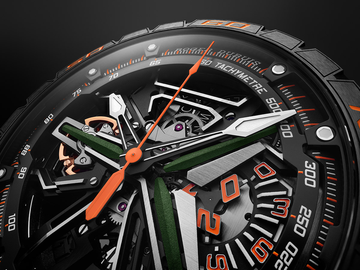 Bước ngoặt tốc độ mới: Roger Dubuis tiết lộ Excalibur Spider Revuelto Flyback Chronograph