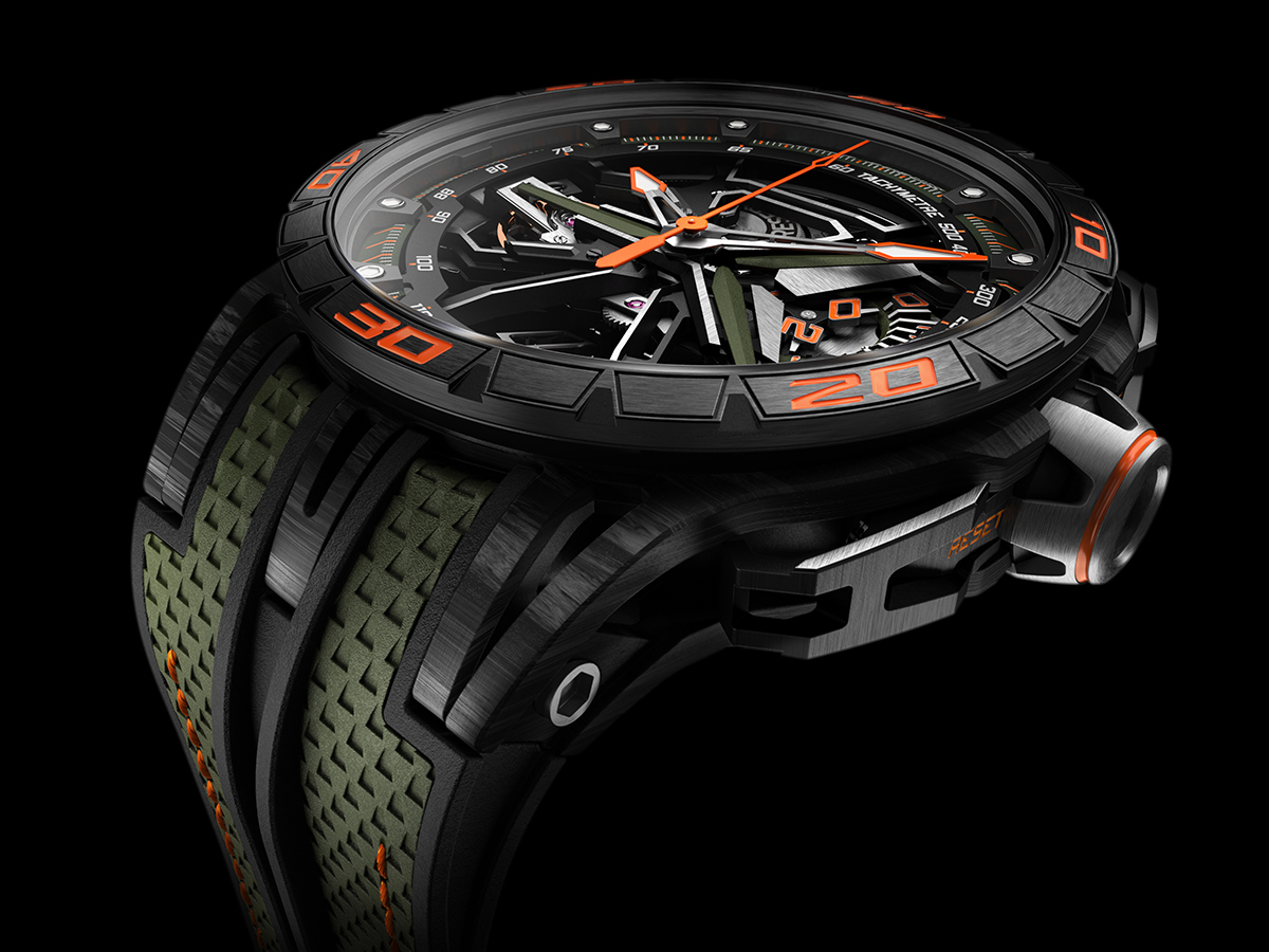 Bước ngoặt tốc độ mới: Roger Dubuis tiết lộ Excalibur Spider Revuelto Flyback Chronograph