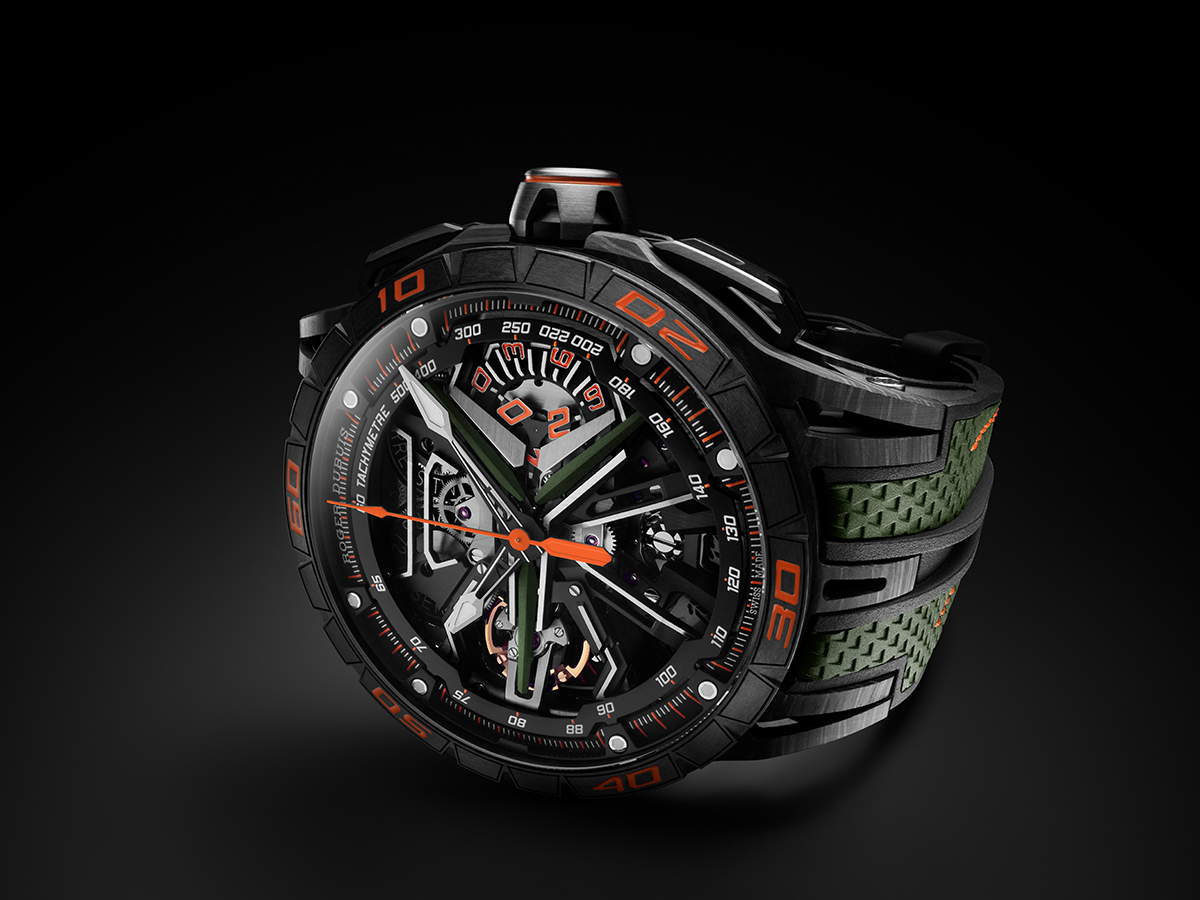 Bước ngoặt tốc độ mới: Roger Dubuis tiết lộ Excalibur Spider Revuelto Flyback Chronograph