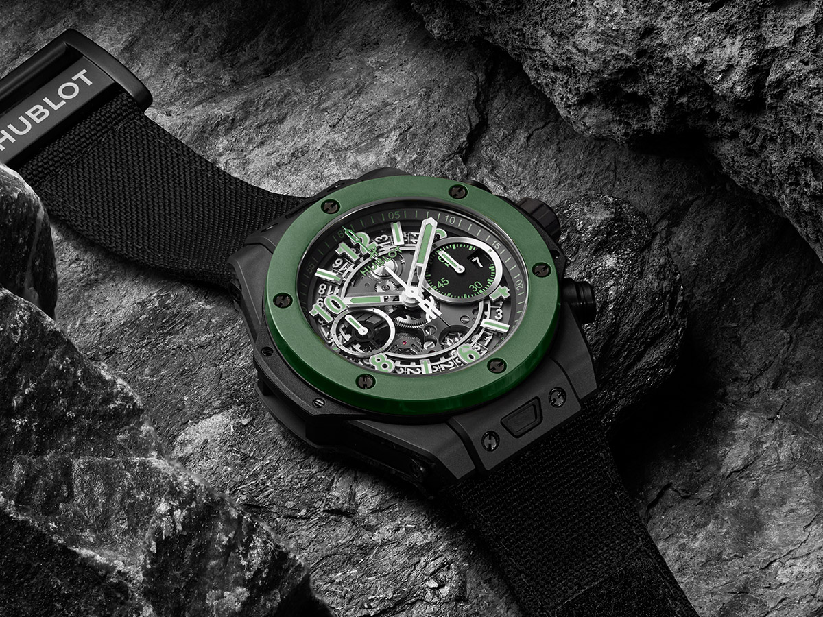Đồng hồ của tuần: Phiên bản đặc biệt của Hublot Big Bang Unico All Black Green 'Đồng hồ của Thụy Sĩ'